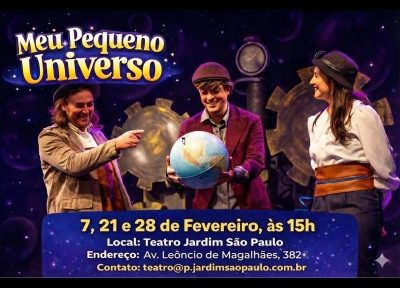 imagem representativa do espet�culo Meu Pequeno Universo