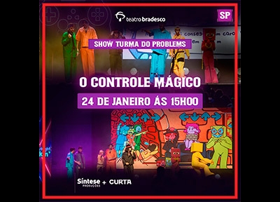 imagem representativa do espet�culo A Turma do Problems e o Controle M�gico