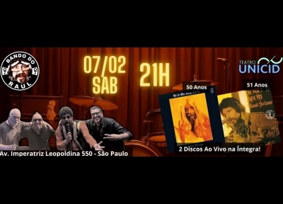 imagem ilustrativa espet�culo Raul Seixas 2 em 1