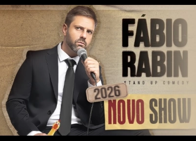 imagem ilustrativa espet�culo F�bio Rabin - Novo Show - Teatro das Artes