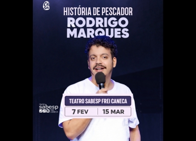 imagem representativa do espet�culo Rodrigo Marques - Hist�ria de Pescador