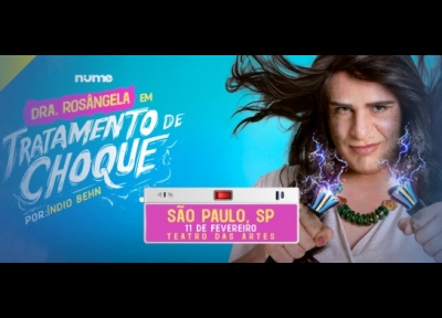 imagem representativa do espet�culo �ndio Behn - Dra Ros�ngela: Tratamento de Choque