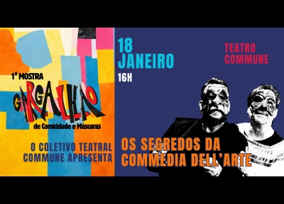 imagem representativa do espet�culo Segredos da Commedia Dell Arte