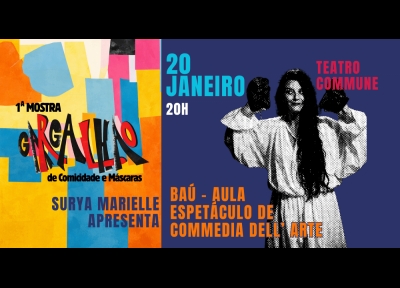 imagem representativa do espet�culo Ba� - Aula Espet�culo de Commedia Dell Arte