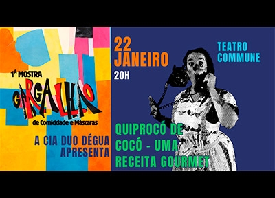 imagem representativa do espet�culo Quiproc� de Coc� � Uma Receita Gourmet