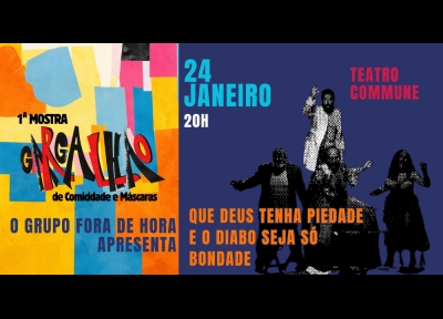 imagem representativa do espet�culo Que Deus Tenha Piedade e o Diabo Seja S� Bondade