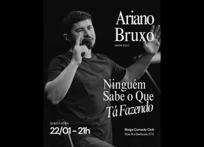 imagem representativa do espet�culo Ariano Bruxo - Ningu�m Sabe o que Est� Fazendo