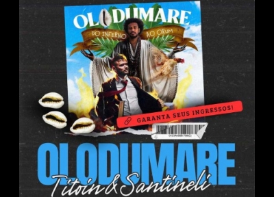 imagem representativa do espet�culo Tito�n e Santineli em Olodumar� - Do Inferno ao Orum