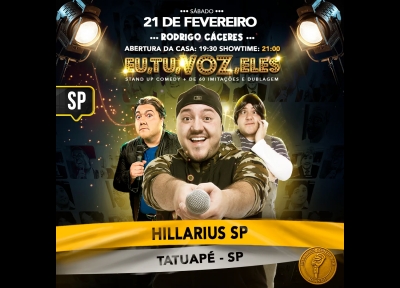 imagem representativa do espetáculo Rodrigo Cáceres