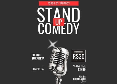 imagem ilustrativa espet�culo Com�dia Surpresa as Onze e Meia