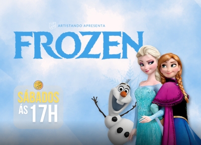 imagem representativa do espet�culo Uma aventura congelante no Teatro Santa Cruz