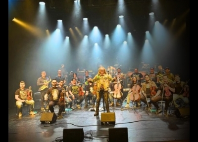 imagem representativa do espetáculo Rock Sinfônico - Orquestra Jonicler Real e Banda Silver Rocks