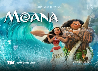 imagem ilustrativa espet�culo Moana no Teatro Santa Cruz