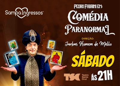 imagem ilustrativa espet�culo Com�dia Paranormal