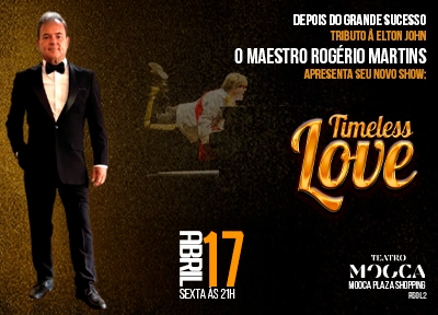 imagem ilustrativa espet�culo Timeless Love com Maestro Rog�rio Martins - Piano e Voice
