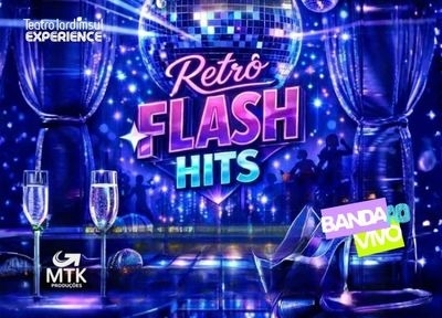 imagem representativa do espetáculo Retrô Flash Hits