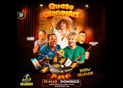 imagem representativa do espet�culo Clebes Oliveira e Maicon Sales - Quase Originais