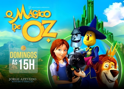 imagem representativa do espet�culo O M�gico De Oz no Teatro Santa Cruz