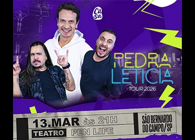 imagem ilustrativa espet�culo Pedra Leticia - Tour 2026 - SBC