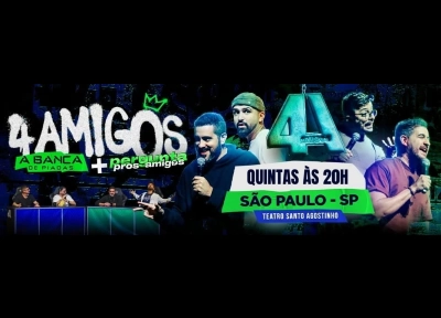 imagem ilustrativa espet�culo 4 Amigos - Novo Show 2026
