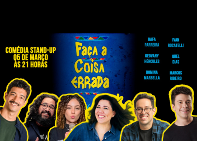 imagem representativa do espetáculo Faça a Coisa Errada