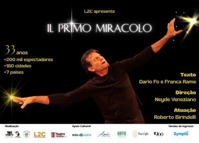 imagem representativa do espetáculo Il Primo Miracolo