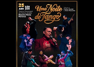 imagem ilustrativa espet�culo Uma Noite de Tango - Tributo a Carlos Gardel e Astor Piazzolla