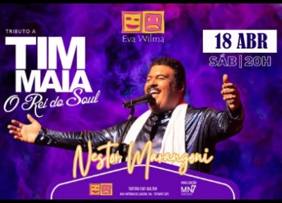 imagem representativa do espet�culo Tributo a Tim Maia - O Rei do Soul