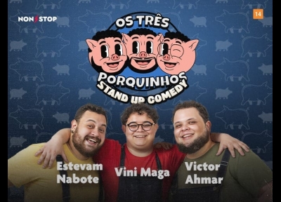 imagem representativa do espet�culo Os Tr�s Porquinhos - Stand-Up Comedy - Zona Leste