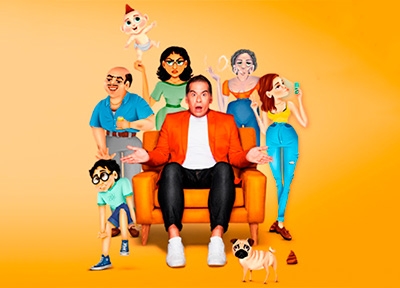 imagem representativa do espetáculo Leandro Hassum - É Nóix Família