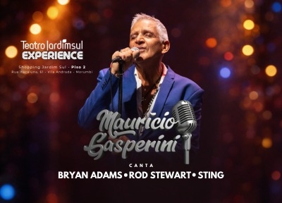 imagem representativa do espet�culo Maur�cio Gasperini canta Rod Stewart, Bryan Adams e Sting