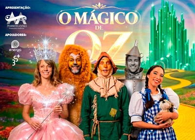 imagem representativa do espet�culo O M�gico de Oz - Teatro Ruth Escobar