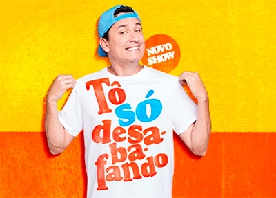 imagem representativa do espet�culo Rafael Portugal - T� S� Desabafando