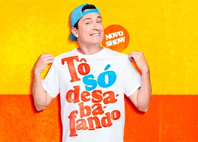 imagem ilustrativa espet�culo Rafael Portugal - T� S� Desabafando