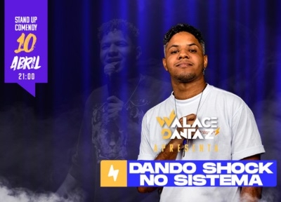 imagem representativa do espet�culo Walace Dantaz em Dando Shock no Sistema no Bixiga Comedy
