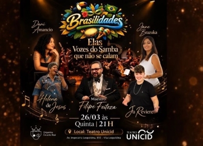 imagem representativa do espet�culo ELAS - Vozes do Samba que N�o Se Calam