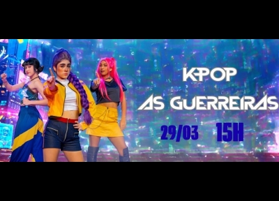 imagem representativa do espet�culo K-Pop - As Guerreiras