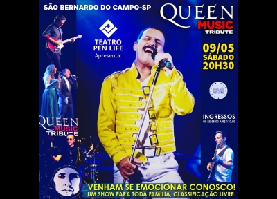 imagem representativa do espet�culo Queen Music Tribute