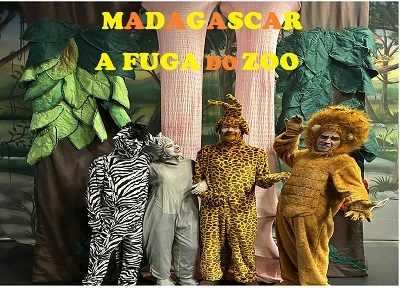 imagem representativa do espet�culo Madagascar - A Fuga do Zoo