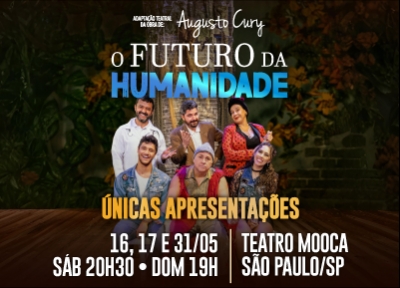 imagem representativa do espetáculo O Futuro da Humanidade no Teatro Mooca