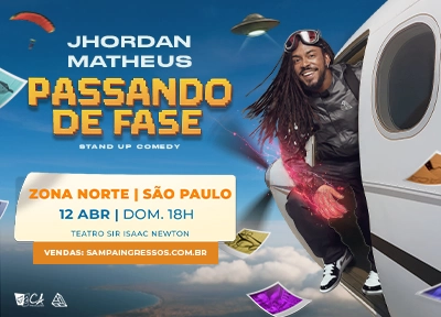 imagem ilustrativa espet�culo Jhordan Matheus - Passando de Fase - Zona Norte