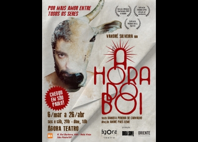 imagem representativa do espetáculo A Hora do Boi