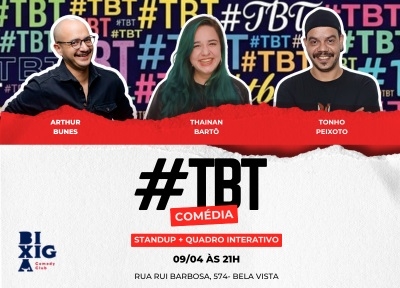 imagem representativa do espet�culo TBT Com�dia - Stand-up e intera��o - Bixiga Comedy