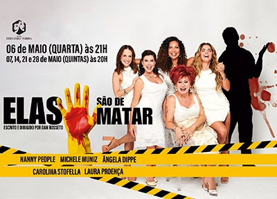 imagem representativa do espetáculo Elas São de Matar