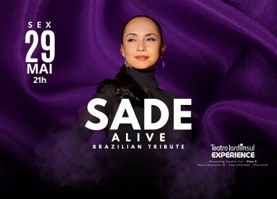 imagem representativa do espet�culo Sade Alive - Brazilian Tribute