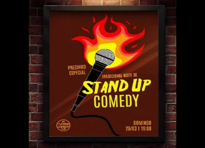 imagem ilustrativa espet�culo Tradicional Noite de Stand-Up Comedy