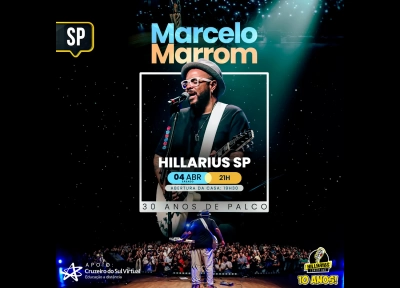 imagem ilustrativa espet�culo Marcelo Marrom