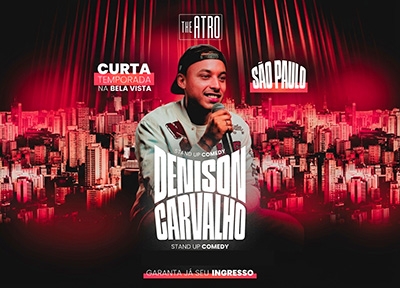 imagem representativa do espetáculo Denison Carvalho - Stand-Up