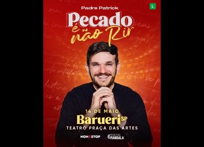 imagem representativa do espet�culo Padre Patrick - Pecado � N�o Rir