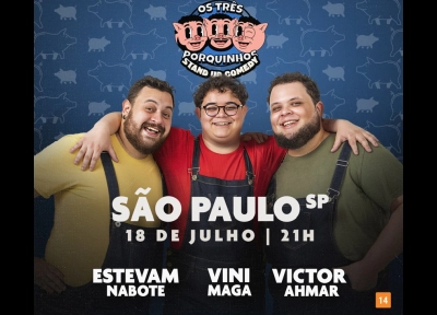 imagem ilustrativa espet�culo Os Três Porquinhos